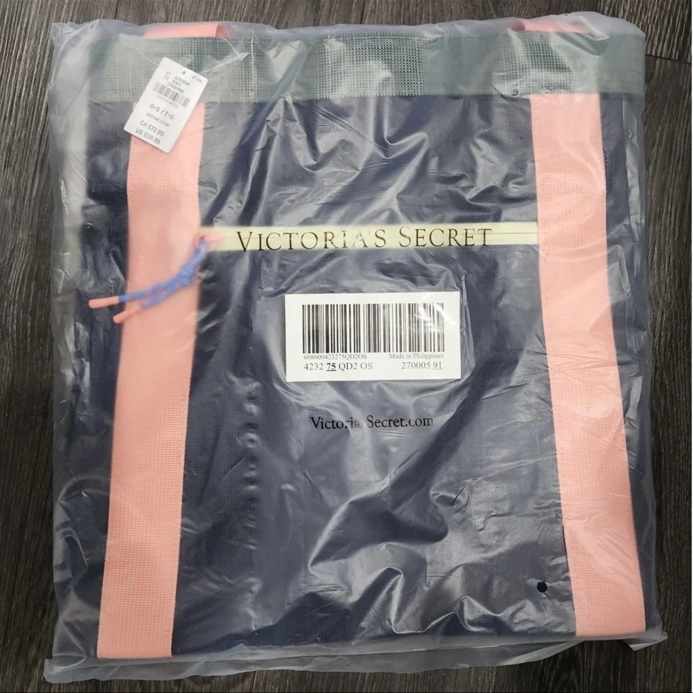 PINK Victoria's‎ Secret Navy Tote Bag NWT